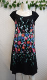 diana ferrari sleeveless floral dress. Size 12