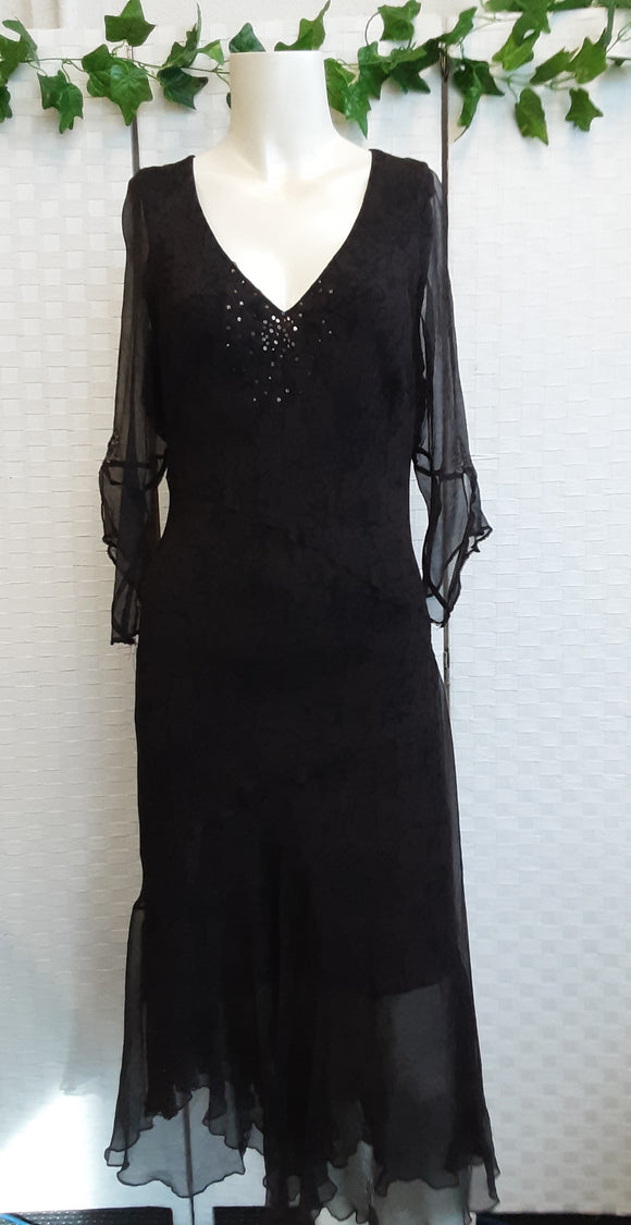 Nougat London  Silk Dress. Size 3 (7Aus)