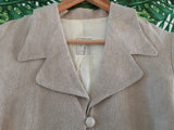 Thomaiy Vintage Linen Jacket. Size 12