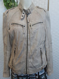gipsy international fashion leather jacket.  Size M