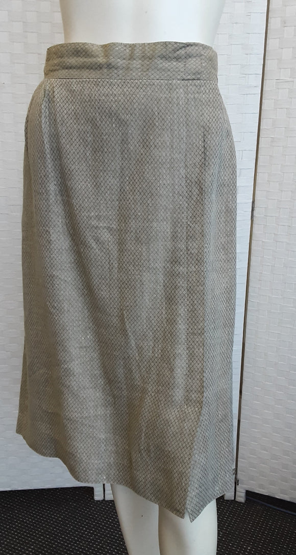 Anna Milddleton Linen Skirt. Size 14
