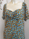 Atmos & Here Long Floral Dress. Size 14
