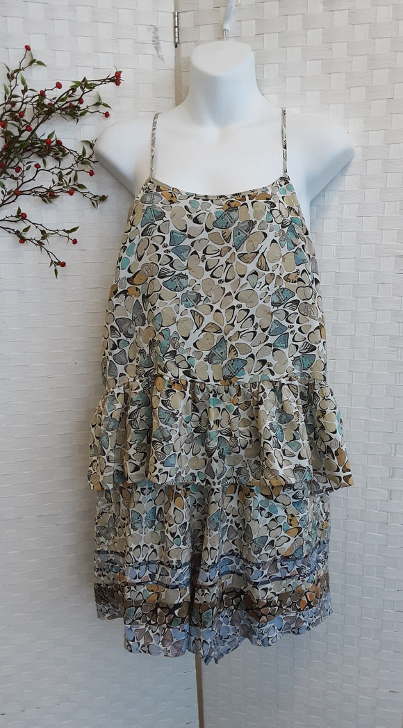 Thurley Butterfly print Silk Jumpsuit. New. Size 12