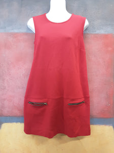 River Island sleeveless red stretch dress brand new with tags