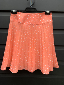 REVIEW Skirt Orange Polka Dot - Size 6
