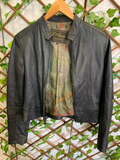 L'Aurore Leather Jacket - Black Size S (8)