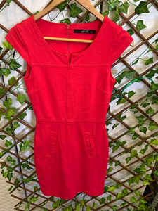 STELLA - Red Women's Dress - Size 8