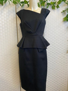 Anthea Crawford.  Black Sleeveless dress. Size 8
