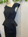 Anthea Crawford.  Black Sleeveless dress. Size 8